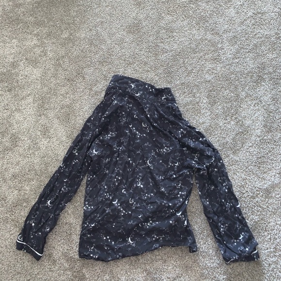 Victorias Secret Dark Gray Button Down Top size S - Picture 9 of 11